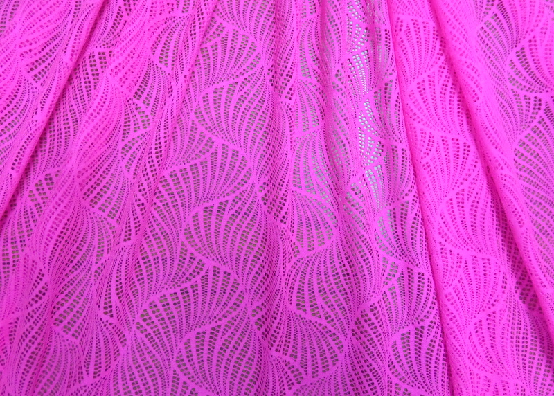 6.N. Pink Twister Lace
